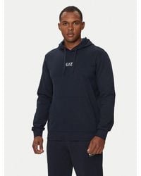 EA7 - Sudadera Deporte Hombre 8Npm32 Pjvrz 0562 Brazos Azules - Lyst