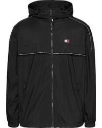 Tommy Hilfiger - Zwarte Jassen - Lyst