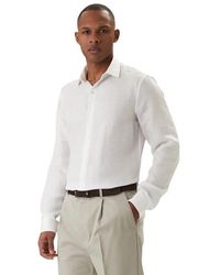 Calvin Klein - Witte Hemden - Lyst