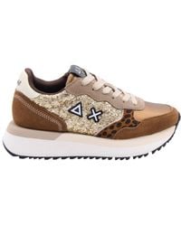Sun 68 - Big Ally Glitter Sneakers - Lyst