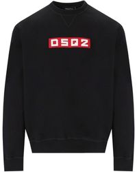 DSquared² - Cool fit es sweatshirt - Lyst