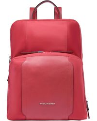 Piquadro - Rucksack Frau Ca6216W92T-R Rot - Lyst