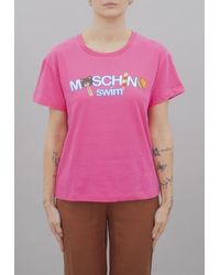Moschino - T-Shirt Femme - Lyst