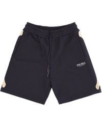 Phobia - Herren-Trainingsshorts Mit Skelett-Print, Schwarz - Lyst