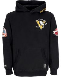 Mitchell &amp; Ness - Sudadera Con Capucha Para Hombre Nhl Hometown, Forro Polar, Pitpen, Color Negro - Lyst