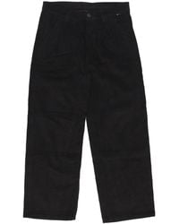The Hundreds - Lange Corduroy Broek Zwart - Lyst