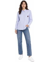 Dondup - Chemises Bleues - Lyst