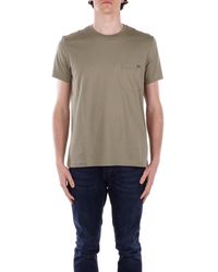 Fay - T-Shirt Und Polo Verde - Lyst