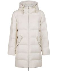 Eleventy - Cremekleurige Jassen - Lyst