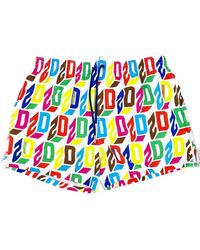 DSquared² - D2 Boxer Midi-Badpak - Lyst