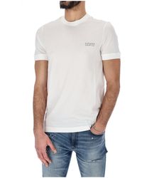 Kiton - T-Shirt 100%Co Weib - Lyst