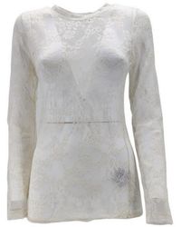 P.A.R.O.S.H. - T-Shirt Et Polo Bianco - Lyst