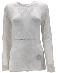 P.A.R.O.S.H. - T-Shirt Und Polo Bianco - Lyst