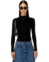 DIESEL - Tejido De Mujer A10399 Oblan T-Mokky-Ls-Microdiv 9Xx - Lyst