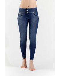 Freddy - Blauwe Broek - Lyst