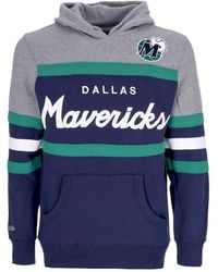 Mitchell &amp; Ness - Herren-Hoodie Nba Headcoach Hoodie Hardwood Classics Dalmav - Lyst
