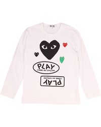COMME DES GARÇONS PLAY - Camiseta Comme Des Garçons Play - Lyst