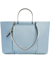 Piquadro - Bolso De Cuero Femenino Pc 14 Bd3336W92-Azbe2 Azul - Lyst