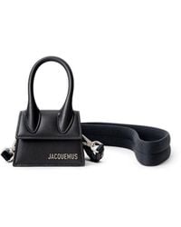 Jacquemus - Sac A Main Mini Le Chiquito En Cuir Noir - Lyst