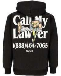 Market - Better Call Bear Sudadera Con Capucha Negra Para Hombre - Lyst