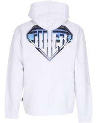 Iuter - Sudadera Con Capucha Y Logo De Metal Para Hombre, Color Blanco - Lyst