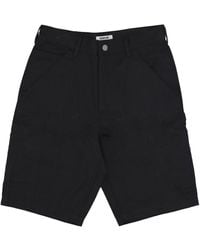 Caterpillar - Pantalon Corto Canvas Carpenter Short Hombre Negro - Lyst
