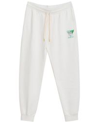 CASABLANCA - Tennis Club Icon Joggers Met Borduursel - Lyst