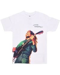 Primitive Skateboarding - Wildone Tee X Bob Marley Wit -T-Shirt - Lyst