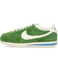 Nike - Low Shoe W Cortez Vintage Suede Chlorophyll/Sail/Lt Photo - Lyst