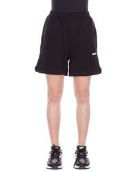Barrow - Shorts Zwart - Lyst