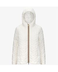 K-Way - Kurze Jacke Frau Madlaine Diamant Gesteppt Warm K2136Fw-X42 Weiber Garten - Lyst
