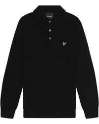 LYLE AND SCOTT 1874 - Shirts Kn2313V Voetbal Z865 Jet Zwart - Lyst