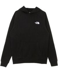 The North Face - Sudadera Con Capucha Raglan Box Para Hombre Negro/Blanco - Lyst