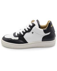 Newlab - Weib Und Schwarz Appleskin Nl11/J08/ Sneaker - Lyst