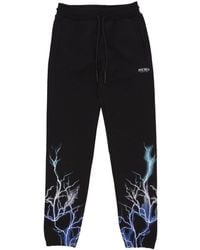 Phobia - Pantalon De Survetement Leger Pour Homme Pantalon Lightning Noir/Bleu/Gris - Lyst