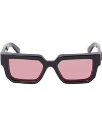 Off-White c/o Virgil Abloh - Sunglasses Off Silverstone Oeri146-1025 Adult - Lyst