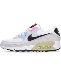 Nike - W Air Max 90 Summit Weib/Schwarz/Light Bone Damen-Halbschuh - Lyst