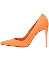 Le Silla - Schuhe Mit Orangefarbenem Absatz - Lyst