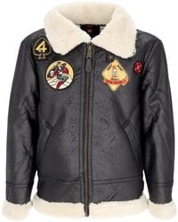 Alpha Industries - Jacket B3 Fl Custom - Lyst