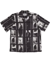 Carhartt - Herren Kurzarmshirt Photo Strip Shirt Photo Strip Print/Schwarz/Weib - Lyst