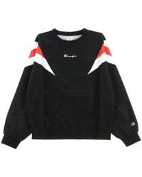 Champion - Pull Col Rond Homme Noir/Blanc - Lyst