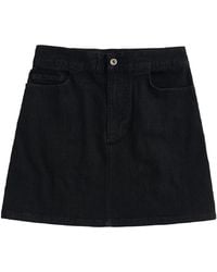 Sun 68 - Jupe Denim 11 Noir D31203 - Lyst