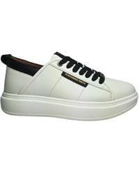 Alexander Smith - Schuhe Fur Herren Sneaker Eco-Wembley, Weib-Schwarz - Lyst