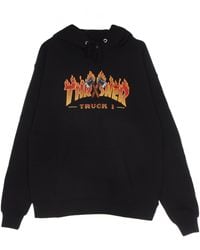 Thrasher - Herren Kapuzenpullover Truck 1 Hood Schwarz - Lyst