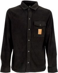 Etnies - Chemise A Manches Longues Woodsman Fleece Pour Hommes, Noire - Lyst