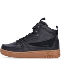 Fila - Fxventuno O Mid Schwarzer Herren-Hochschuh - Lyst