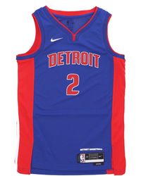Nike - Basketball Tank Top Nba Icon Edition 22 Dri-Fit Swingman Jersey No 2 Cade Cunningham Detpis - Lyst