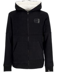 Etnies - Sweat A Capuche Shifty Sherpa Pour Hommes, Noir - Lyst