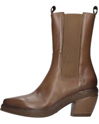 Elena Iachi - Bottes En Cuir - Lyst
