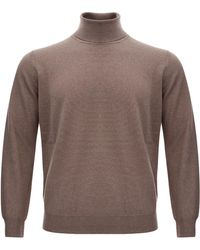 Kangra - Maglia Dolcevita Mischwolle - Lyst